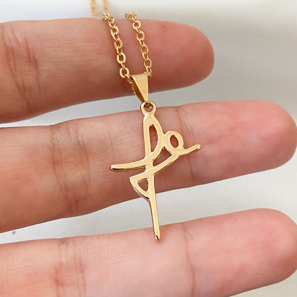 Fe / Faith Invisible Necklace – Alina Espinal Jewelry